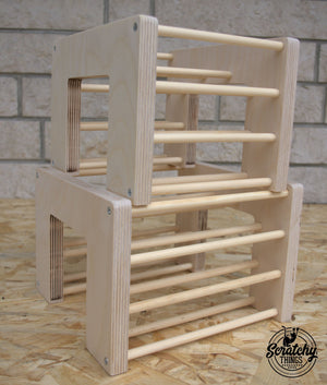 Rabbit Hay Rack Feeder Tunnel - Nibbler HayTunnel Mini - Scratchy Things Premium Pet Furniture