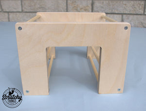 Rabbit Hay Rack Feeder Tunnel - Nibbler HayTunnel Mini - Scratchy Things Premium Pet Furniture