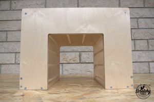 Rabbit Hay Rack Feeder Tunnel - Nibbler HayTunnel - Scratchy Things Premium Pet Furniture