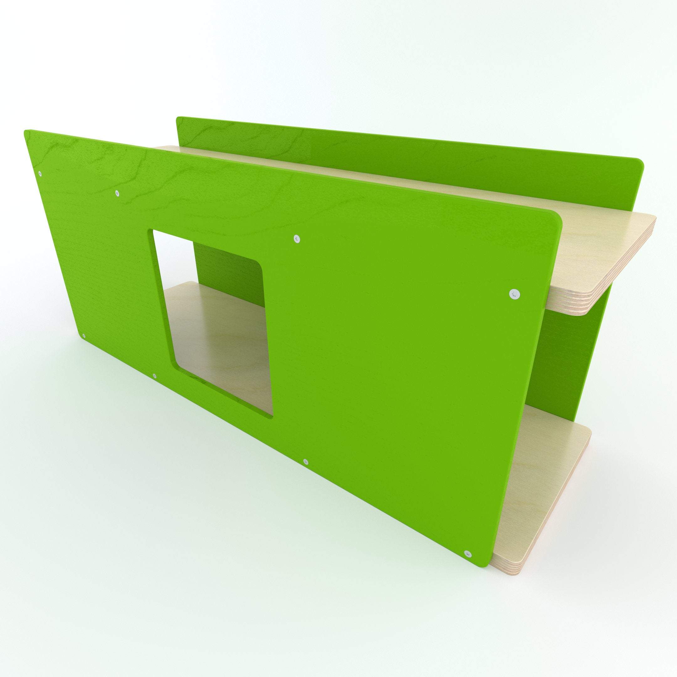 Bunny Rabbit House Box Tunnel - Nibbler Tunnel - Scratchy Things Premium Pet Furniture