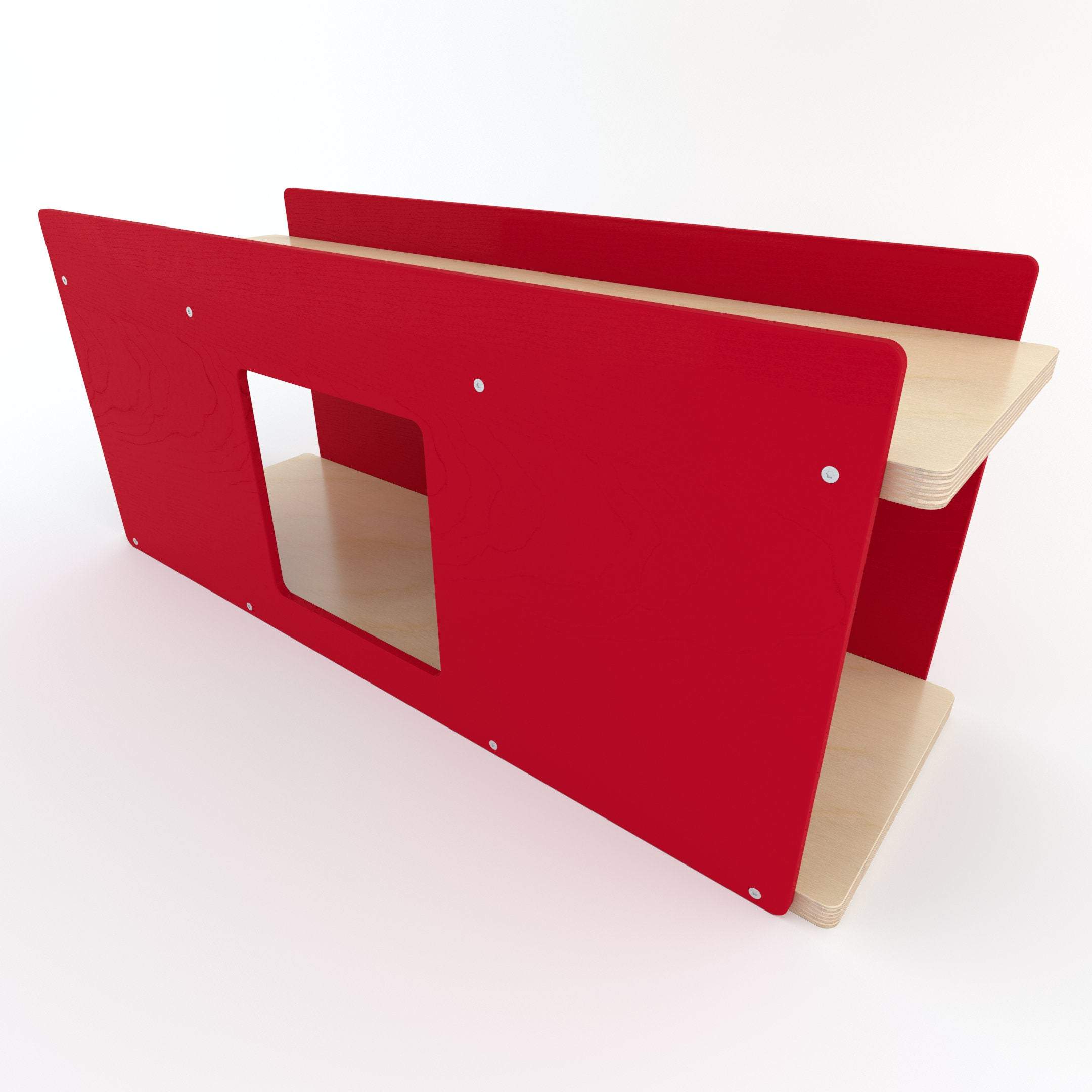 Bunny Rabbit House Box Tunnel - Nibbler Tunnel - Scratchy Things Premium Pet Furniture