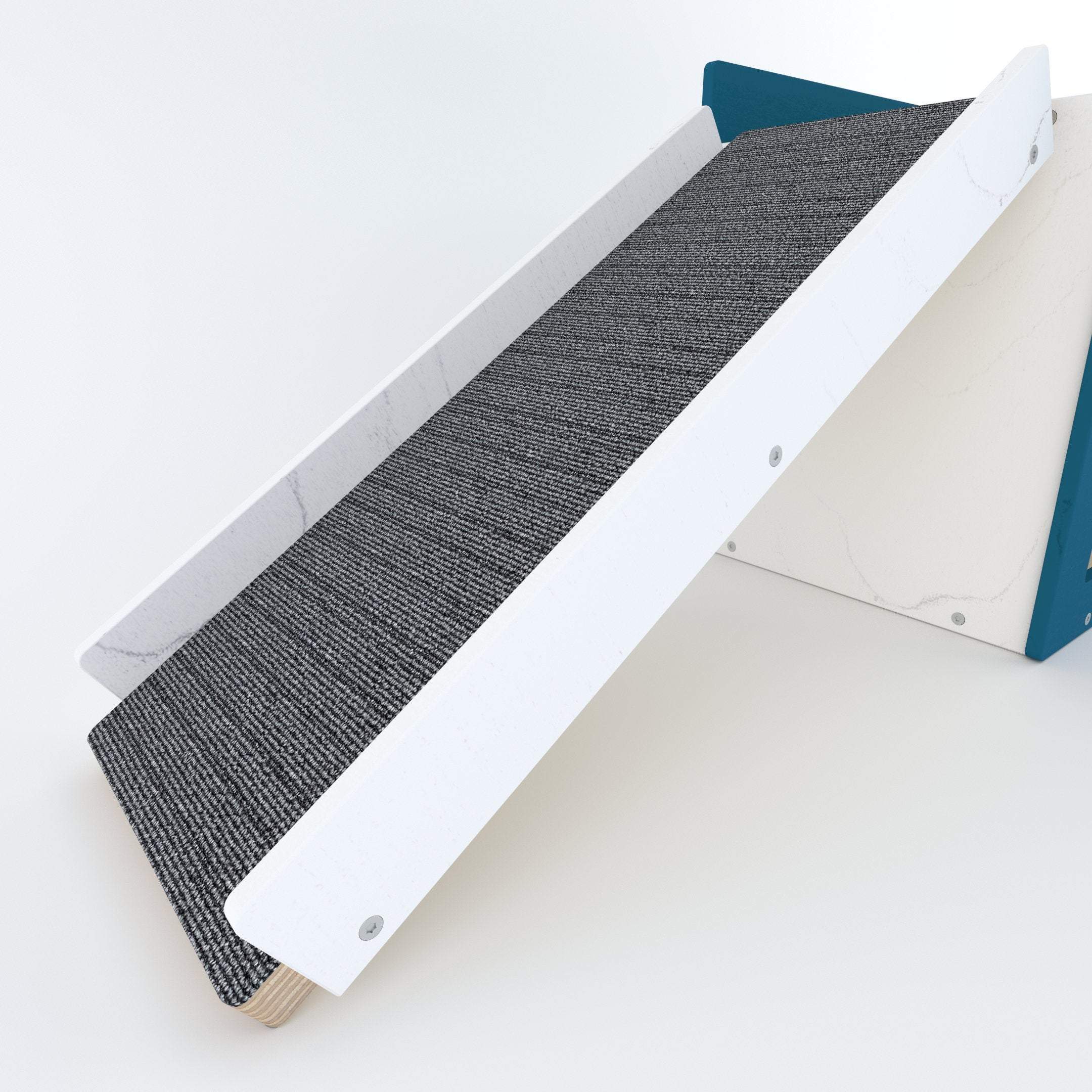 Bunny Rabbit Hay Rack Feeder - Nibbler Ramp from Scratchy Things