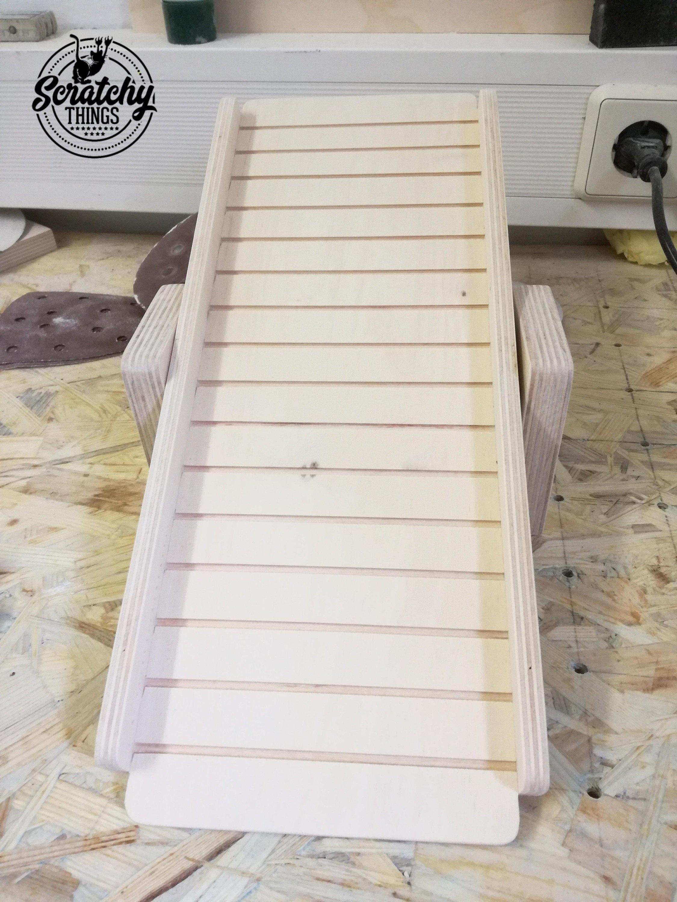 Rabbit Seesaw Toy - Nibbler Seesaw - Scratchy Things Premium Pet Furniture